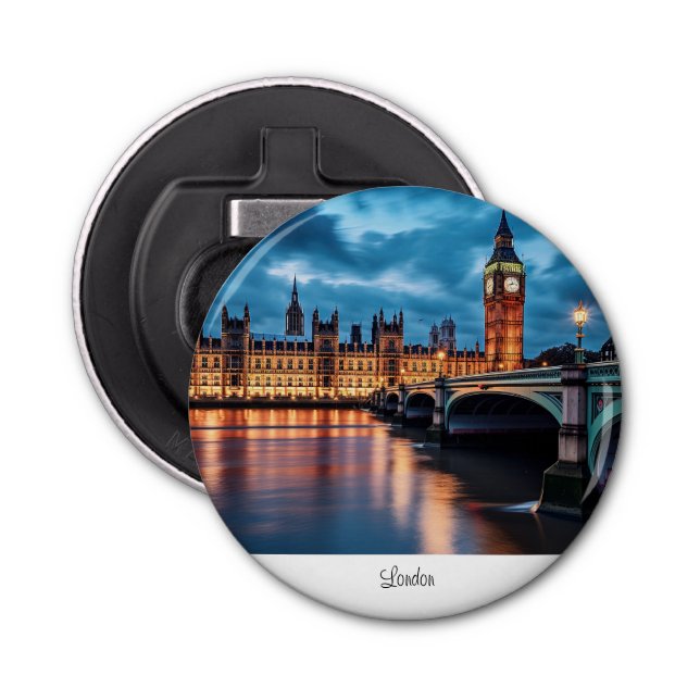 Big Ben, London. Bottle Opener (Front)