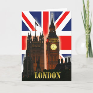 Big Ben, London, England Holiday Card