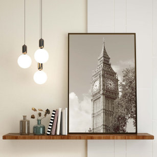 Big Ben, London, England Photograph Poster