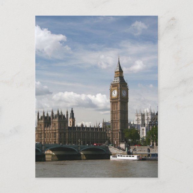 Big Ben, London, England Postcard (Front)