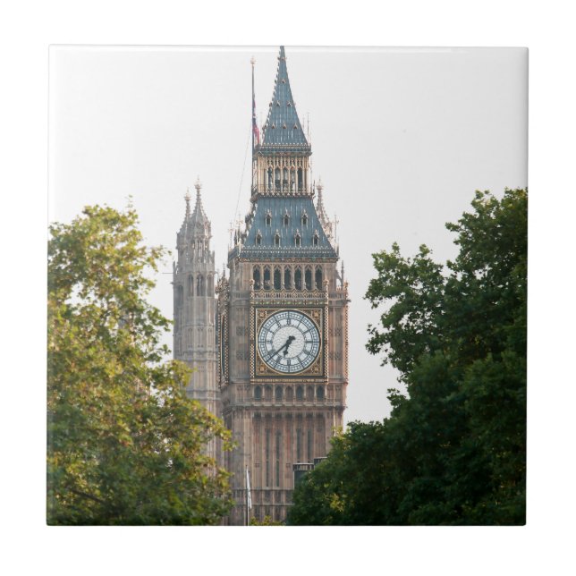 Big Ben London England Tile (Front)