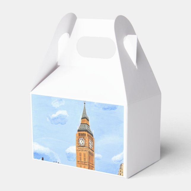 Big Ben London  Favor Box (Front Side)