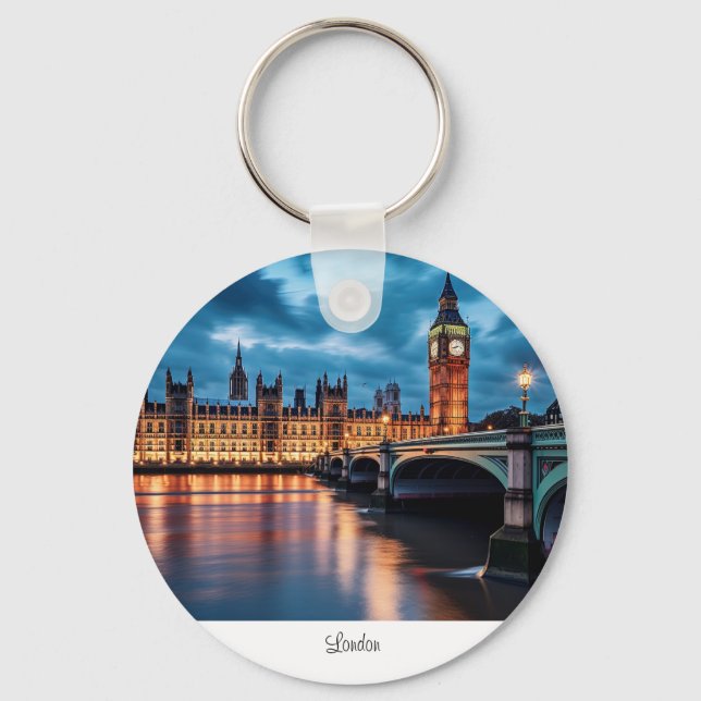 Big Ben, London. Keychain (Front)