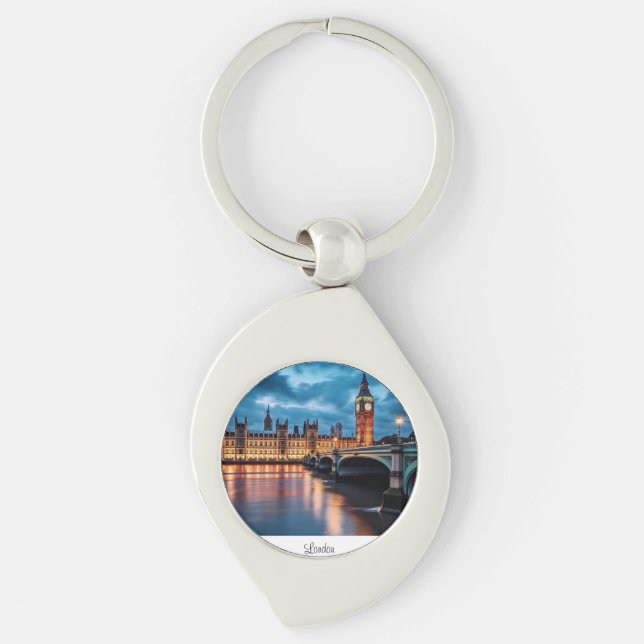 Big Ben, London. Keychain (Front)