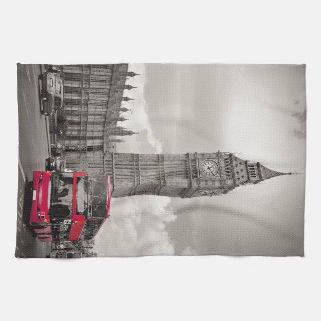 Big Ben London Kitchen Towel (Horizontal)