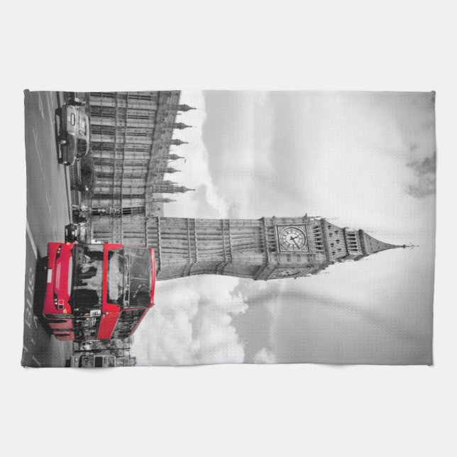 Big Ben London Kitchen Towel (Horizontal)
