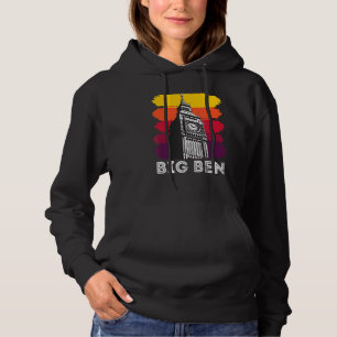 Big Ben London Landmark Sightseeing In England Hoodie