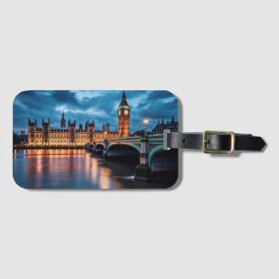 Big Ben, London. Luggage Tag