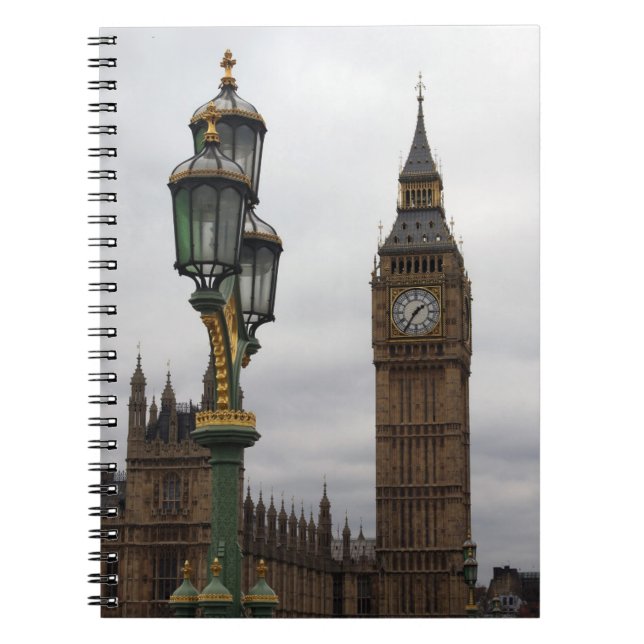 Big Ben - London - Notebook (Front)