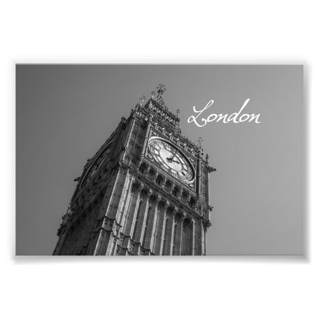 Big Ben London Photo Print (Front)