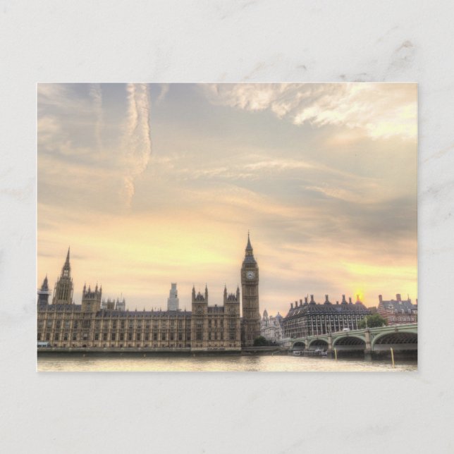 Big Ben, London Postcard (Front)