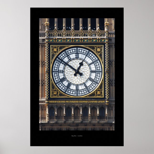 Big Ben - London Poster (Front)