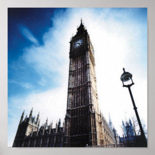 Big ben london poster