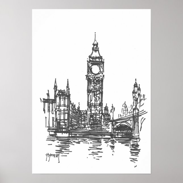 Big Ben London Print (Front)