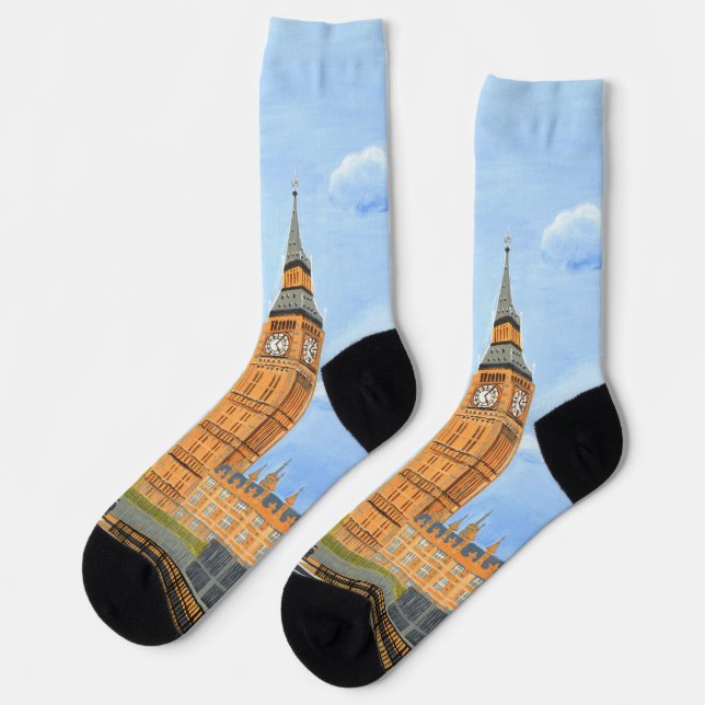 Big Ben London socks  (Left)