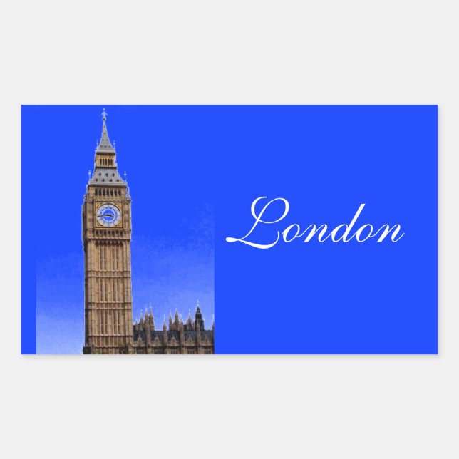 Big Ben - London Sticker (Front)