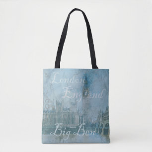Big Ben London Tote Bag