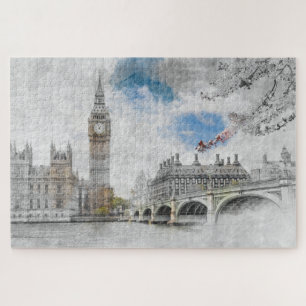 Big Ben, London, United Kingdom Jigsaw Puzzle