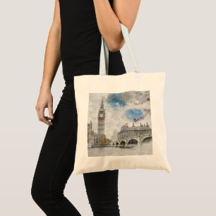 Big Ben, London, United Kingdom Tote Bag