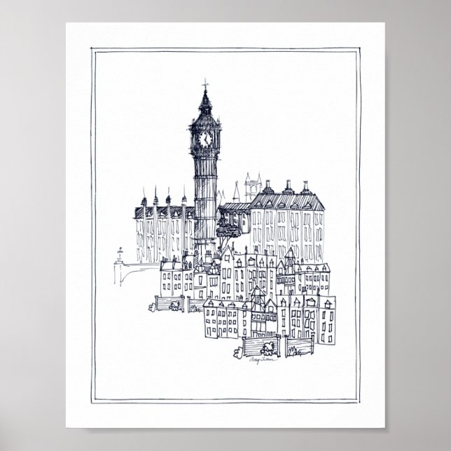 Big Ben Poster (Front)