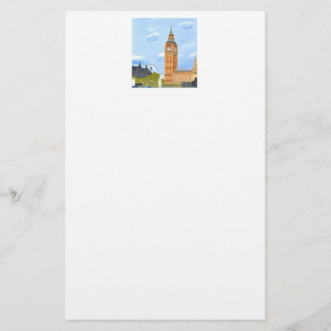 Big Ben Stationary Paper  (Front)