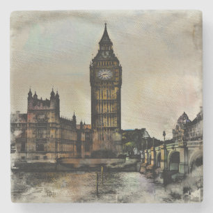 Big Ben Stone Coaster