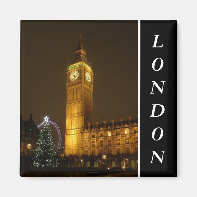 Big Ben ticks Goodnight Magnet (Front)