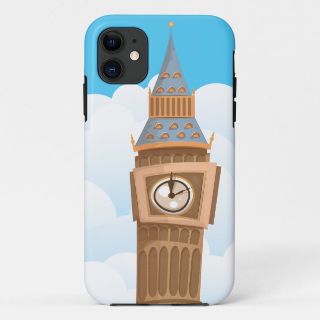Big Ben Westminster Clock Tower Case-Mate iPhone Case (Back)