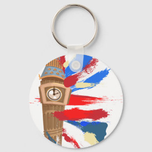 Big Ben Westminster Clock Tower Keychain