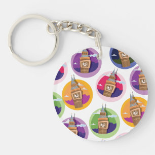 Big Ben Westminster Clock Tower Keychain