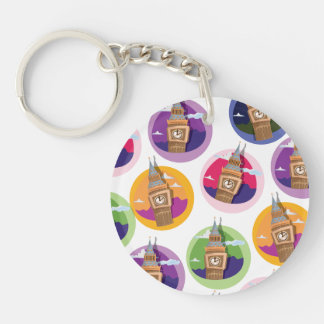 Big Ben Westminster Clock Tower Keychain