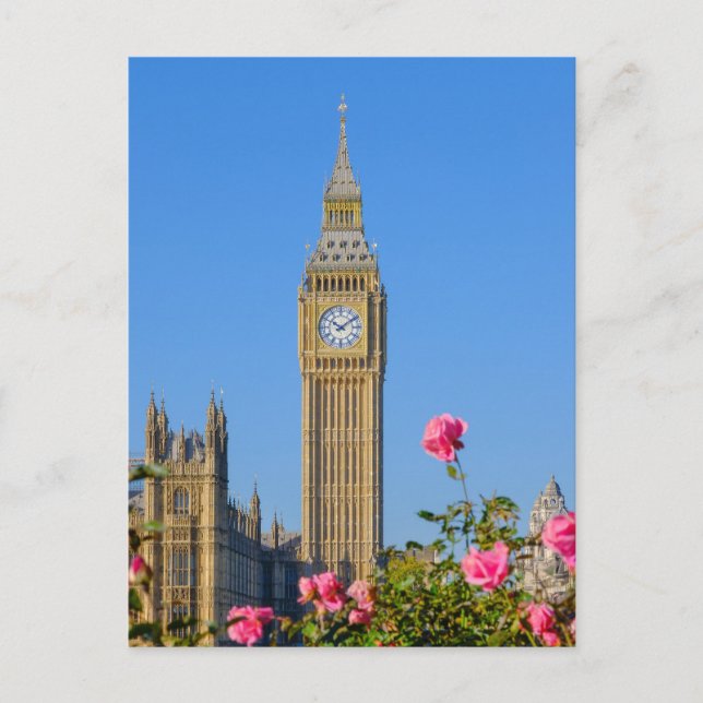 "Big Ben" Westminster, Londres Carte postale brita (Devant)