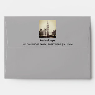 Big Ben, Westminster Palace, London - England Envelope