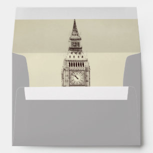 Big Ben, Westminster Palace, London - England Envelope