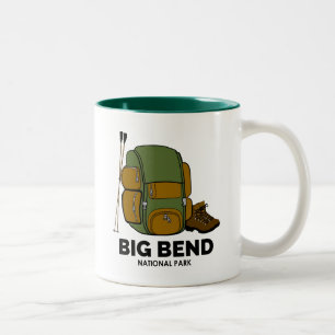 Big Bend National Park Backpack Two-Tone Coffee Mug