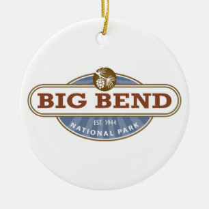 Big Bend National Park Ceramic Ornament
