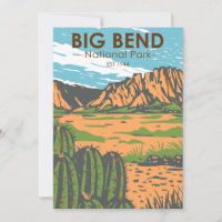Big Bend National Park Chihuahuan Desert Vintage