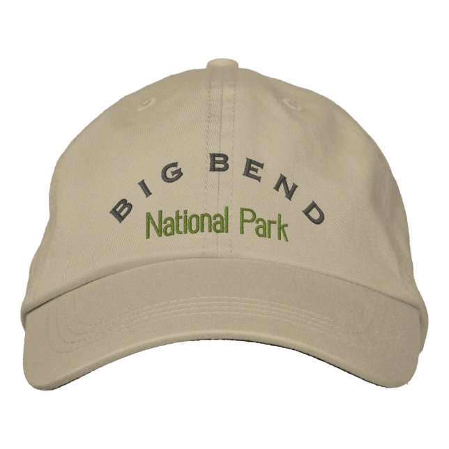 Big Bend National Park Embroidered Hat (Front)