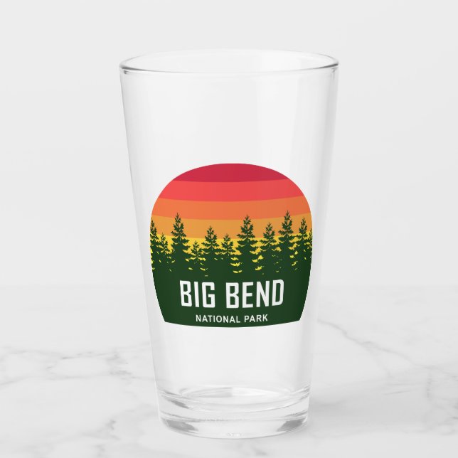 Big Bend National Park Glass (Front)