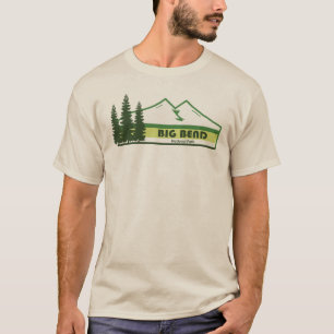 Big Bend National Park Green Stripes T-Shirt