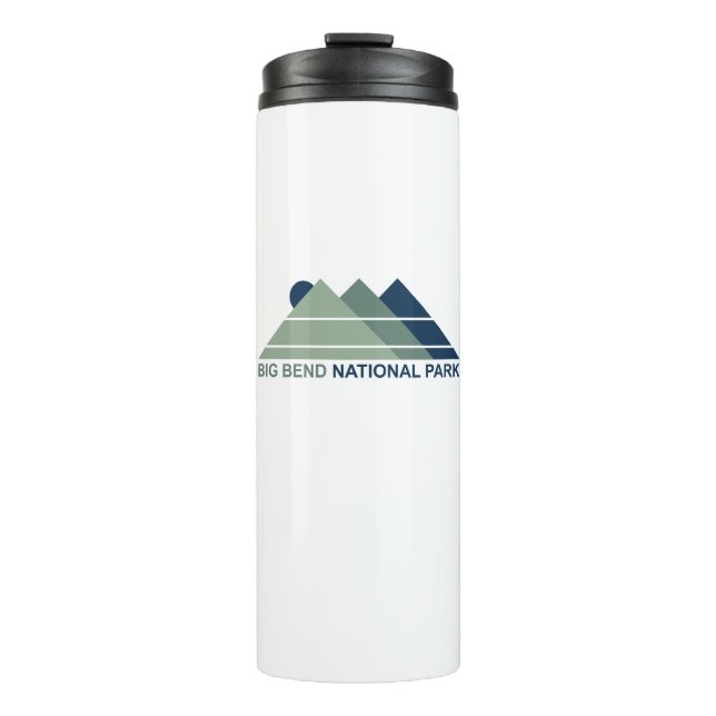 Big Bend National Park Mountain Sun Thermal Tumbler (Front)