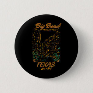Big Bend National Park Texas Camping Hiking Nature 2 Inch Round Button