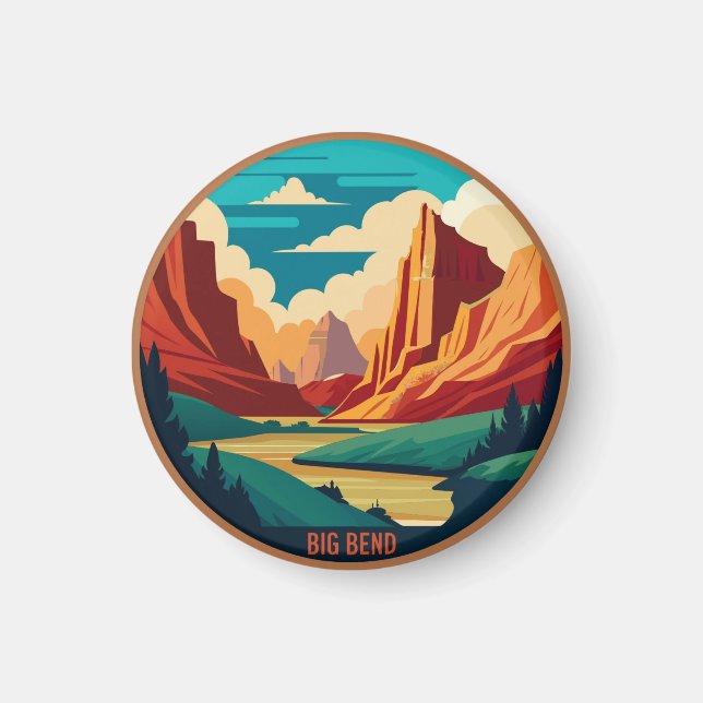 Big Bend National Park Texas  Magnet (Front)