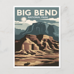 Big Bend National Park Texas  Postcard