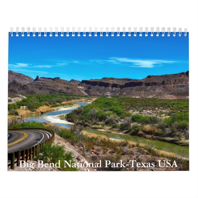 Big Bend National Park-Texas USA Calendar (Cover)