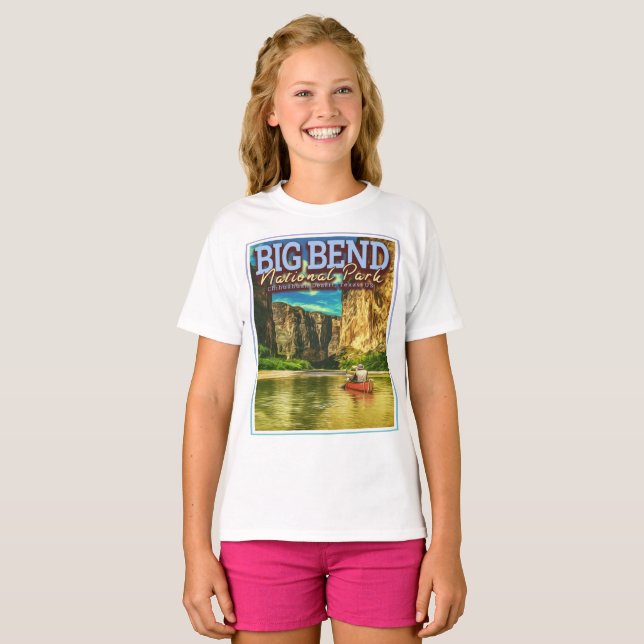 BIG BEND NATIONAL PARK - TEXAS USA T-Shirt (Front Full)