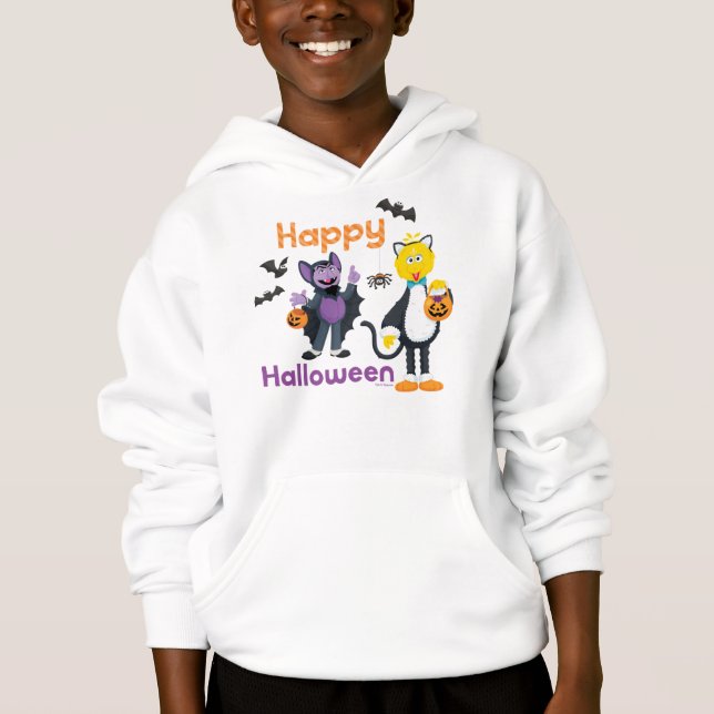 Big Bird and Count | Happy Halloween (Front)