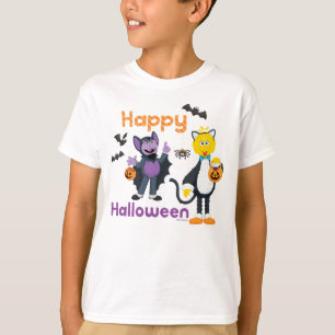 Big Bird and Count Happy Halloween T-Shirt