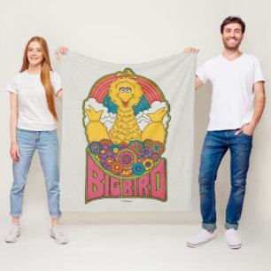 Big Bird   Psychedelic Fleece Blanket