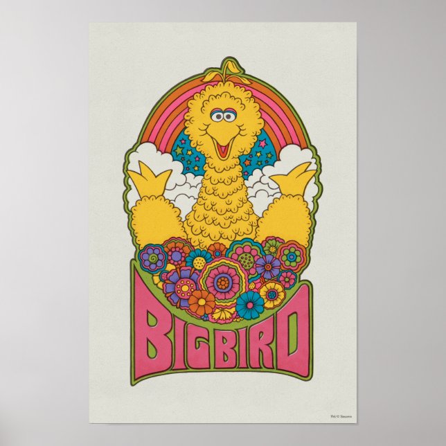 Big Bird | Psychedelic Poster (Front)